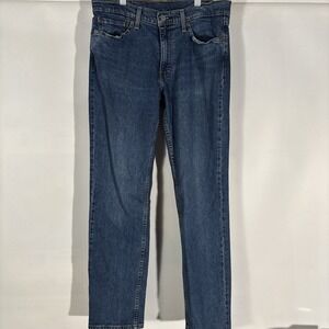Levis 511 Jeans Men's 33x32 Dark Wash Slim Stretch Denim 5-Pocket 04511-4534 Vtg